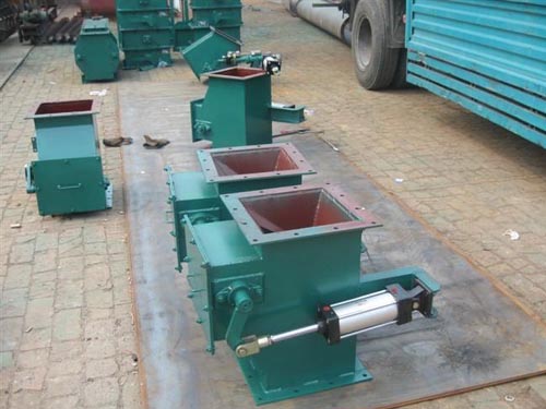 气动双层翻板阀